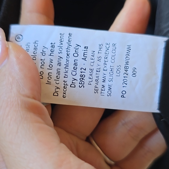 Amia black blazer corset dress - Picture 8 of 9